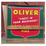 Oliver Finest in Farm Machinery DST Sign