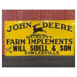 John Deere Quality Farm Implements SST Sign