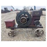 Deyo-Macey 1.5 HP Gasoline Engine On Cart With Battery Box & Parts – Binghamton NY