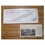 (2) Bull Tractor Co. Sales Literature + Postcard