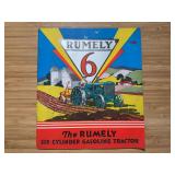 Rumely 6 Tractor Sales Literature