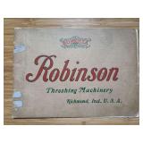 Robinson & Company Machine Works Threshing Machinery Catalog