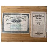 (2) American Gas Engine Co. Literature
