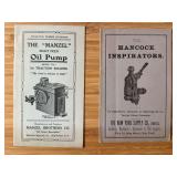 (2) Manzel Brothers + New York Supply Co. Catalogs