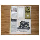 IHC McCormick-Deering Engines Sales Literature