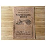 Moline Plow Co. Universal Tractor Manual