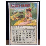 1912 Massey-Harris Calendar - French