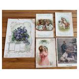 (5) 1895 Calendar + Prints