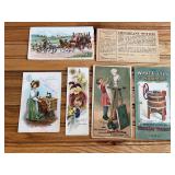 (6) Trade Cards + Literature