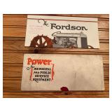 (2) Fordson Tractor Sales Literature