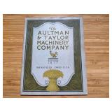 1917 Aultmadn & Taylor Machinery Co. Catalog
