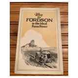 Fordson Ideal Farm Power Sales Literature