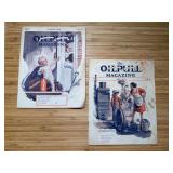 (2) 1928 Advance-Rumely OilPull Magazines