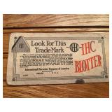 IHC Ink Blotter