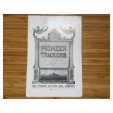 Pioneer Tractor Mfg. Co. Sales Literature