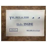 1901 Mietz & Weiss Engine Catalog