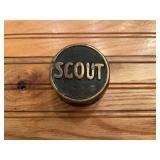 Scout Brass Axle Cap
