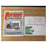 (2) Avery + Nichols & Shepard Sales Literature