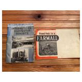 (2) IHC Century of Progress + Farmall Sales Literature