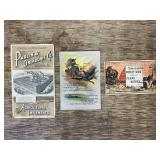 (3) IHC Trade Cards