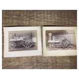 (2) Geiser Peerless Steam Engine Photos