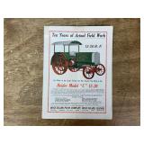 Rock Island Plow Co. Heider Tractors Sales Literature