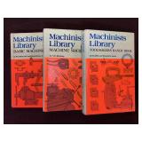 (3) 1984 Audel Machinists Library Shop Books