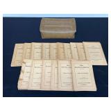 1907 Clarke School of Traction Engineering Lesson Books 1-16