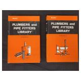 (2) 1974 Audel Plumbers and Pipe Fitters Library Instruction Books