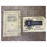 (2) Birdsell Mfg. Co. Catalog + Manual