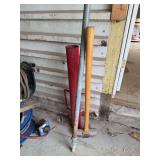 Post Driver, Sledge Hammer, & Spigot