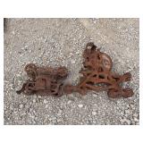 (2) Barn Trolleys