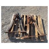 (2) Dodge 24in Bearing hanger/Floor Stands 1-15/16 X ~10" Babbitt bearings