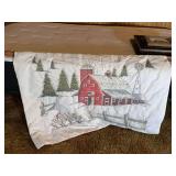 Quilted wall hanging