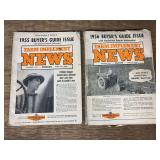 (4) Farm Implement News Magazines - Buyer