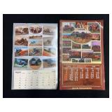 (2) 1984 AC + 1994 AGCO Calendars