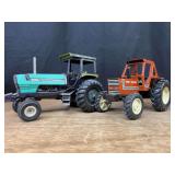 (2) 1/16 Deutz-Allis 9150 + Hesston 980DT