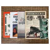 (5) Oliver + Hart-Parr Literature