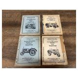(4) Allis Chalmers Tractor Manuals