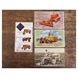 (4) Allis Chalmers Postcards