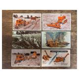 (6) Allis Chalmers Postcards