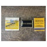 (3) Allis Chalmers Matchbooks + Matches