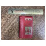 (2) IH Brass Tacks Literature + Ruler