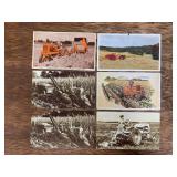 (6) Allis Chalmers Postcards