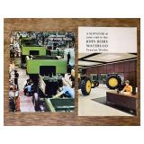 (2) John Deere Factory Tour Books