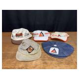 (5) Allis Chalmers Hats