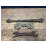 (3) John Deere, Van Brunt, Deere & Mansur Wrenches
