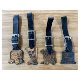 (4) Caterpillar Watch Fobs