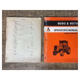 (2) Allis Chalmers Tractor Manuals