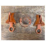 (3) AC Snap Coupler Salesman Samples + Dunman Ashtray